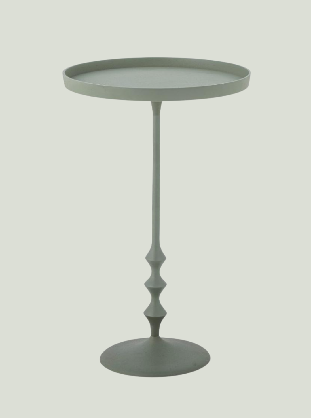 Stolik boczny Anjou, green, aluminium BLOOMINGVILLE