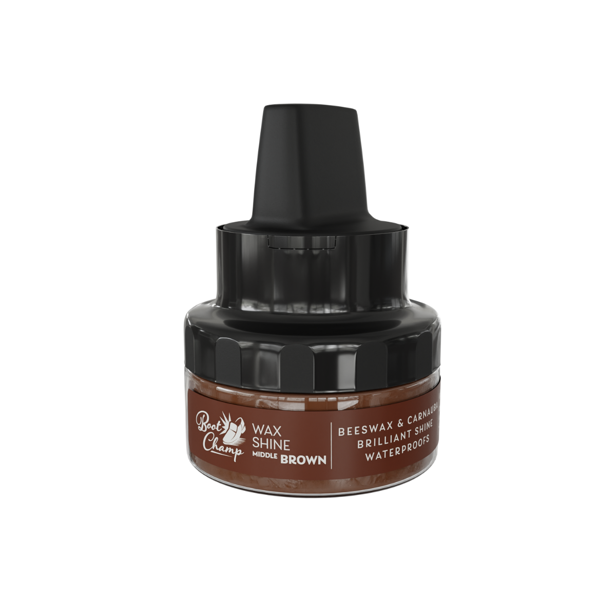 wosk do obuwia brązowy, 50 ml