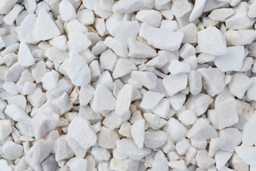 Kamień grys biały 12-16mm 20 kg Planta