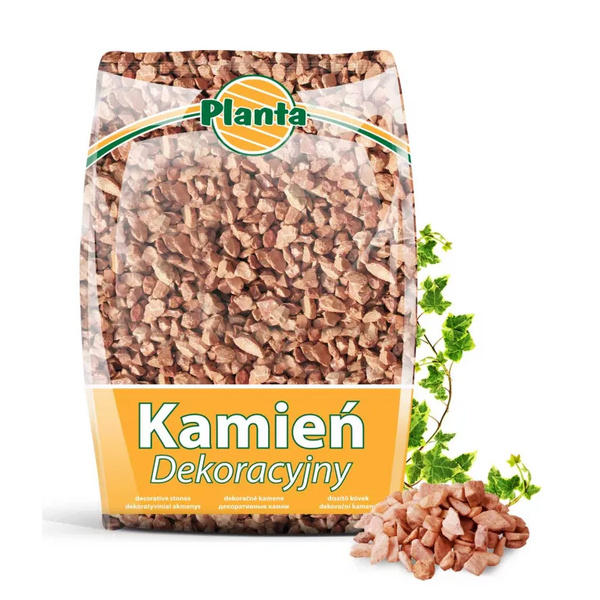Kamień grys Czerwony Koralowy 12-16mm 20 kg Planta