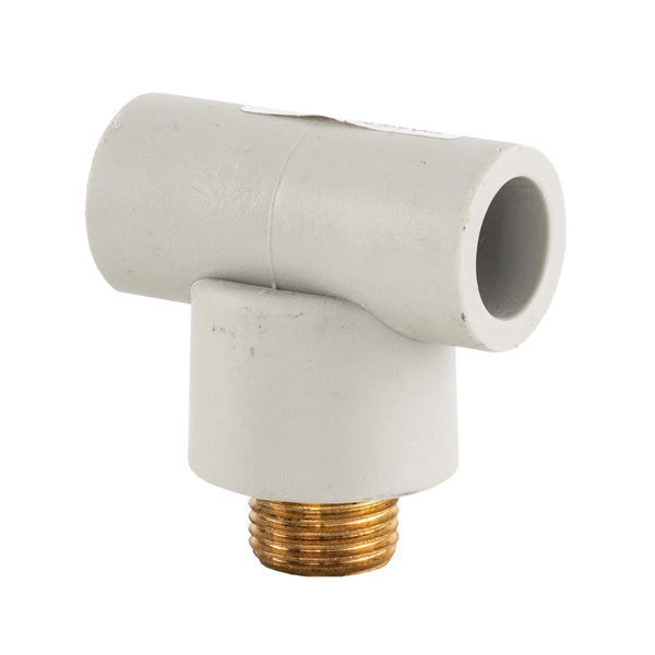 Trójnik PP 20mmx1/2x20mm gwint zewnętrzny Tycner