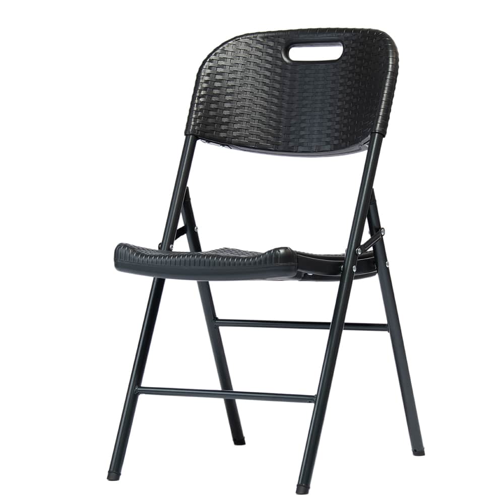 Krzesło cateringowe ogrodowe rattanowe składane