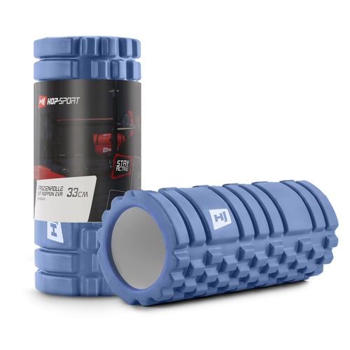 Masážny valec EVA 33cm modrý