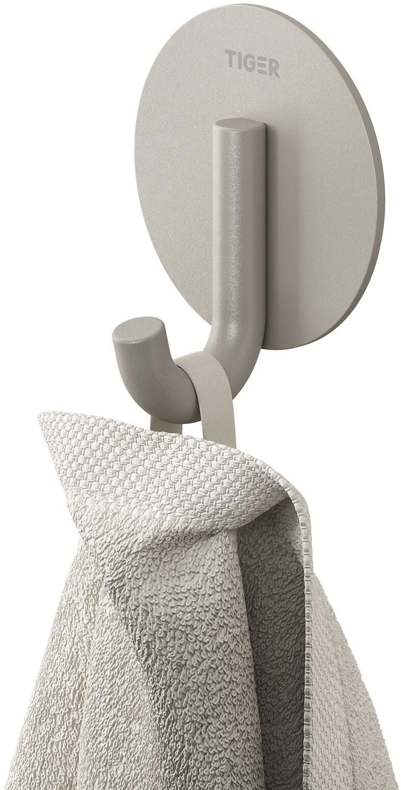 Tiger Classic wieszak na ręcznik haczyk szary 800738