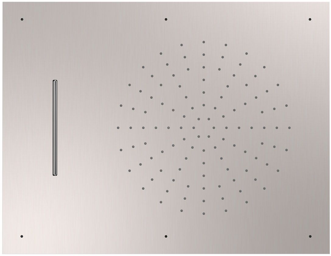 Tres Selection deszczownica 65x50 cm prostokątna stalowy 29997001AC