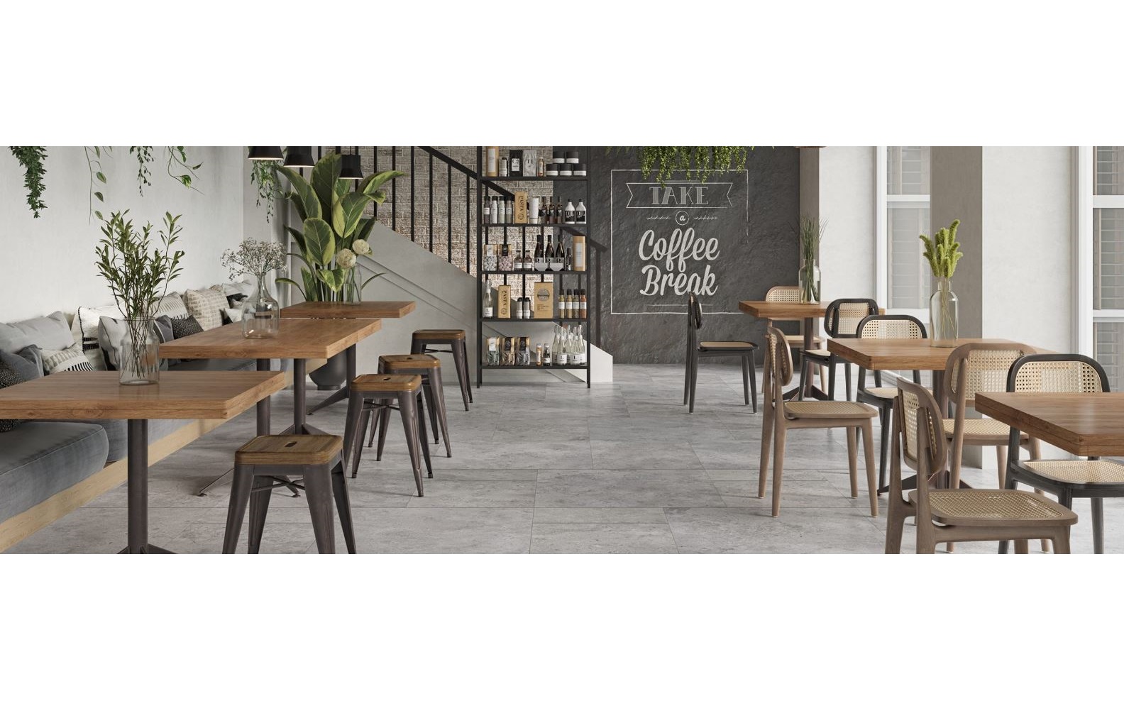 Fanal Petra płytka ścienno-podłogowa 120x60 cm szara-mix kolorów