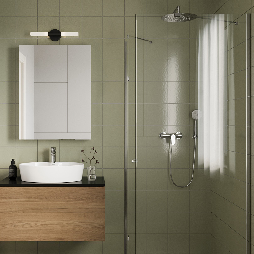 Hagser Gisa kabina prysznicowa 80x100 cm prostokątna chrom/szkło przezroczyste HGR30000020 - Wysyłka w 24h