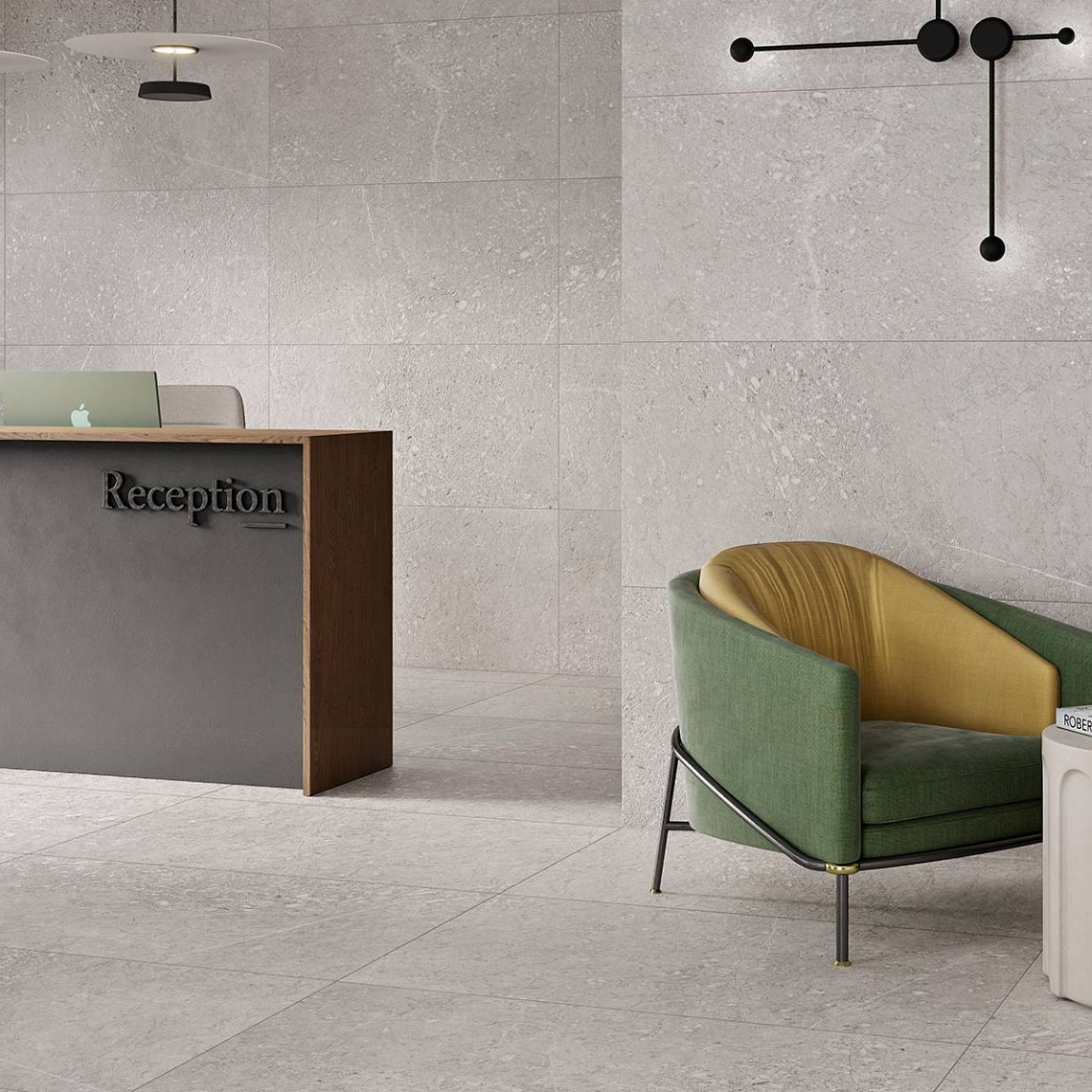 Undefasa Pietra płytka ścienno-podłogowa 120x60 cm szara