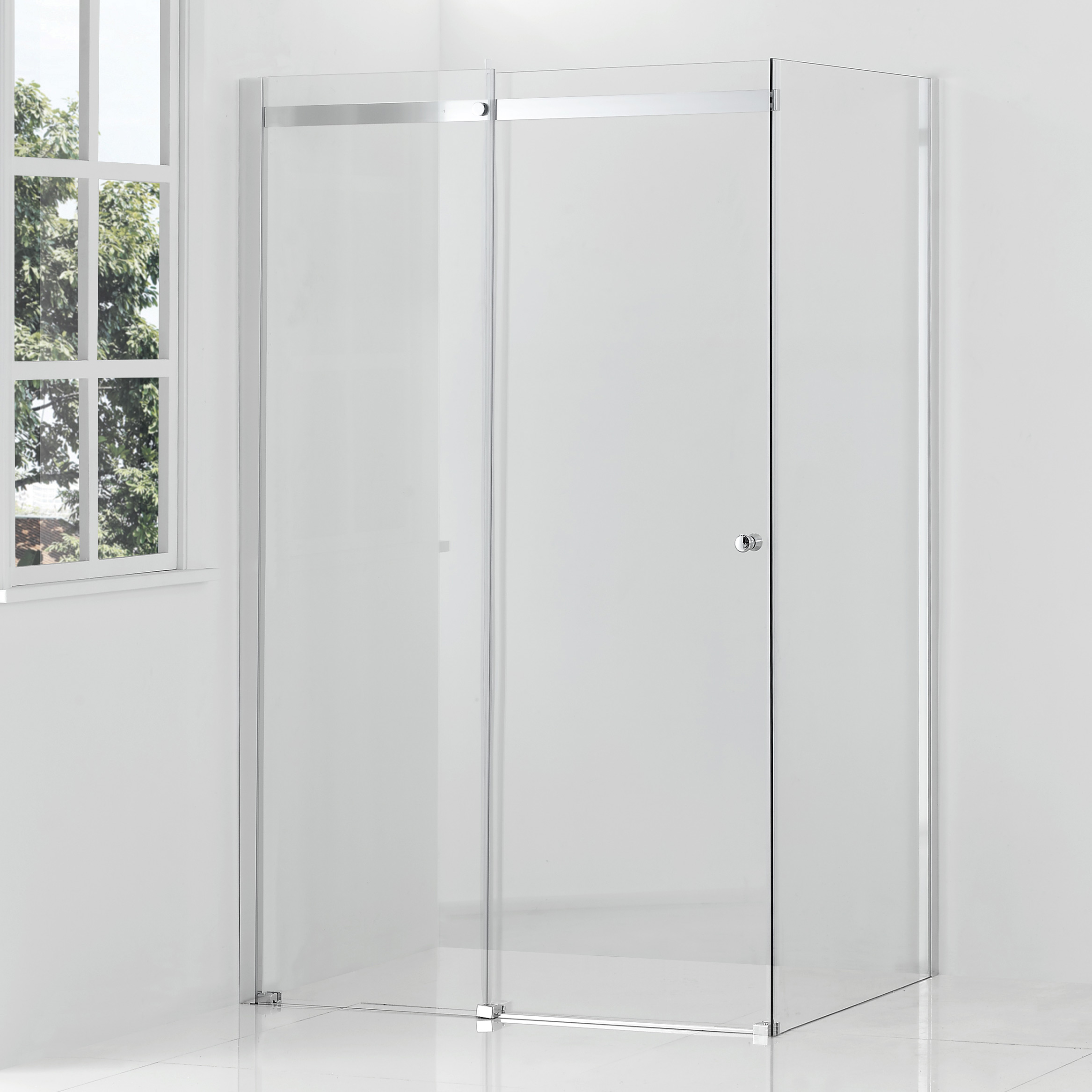 Hagser Frida kabina prysznicowa 80x100 cm prostokątna chrom/szkło przezroczyste HGR50000020 - Wysyłka w 24h