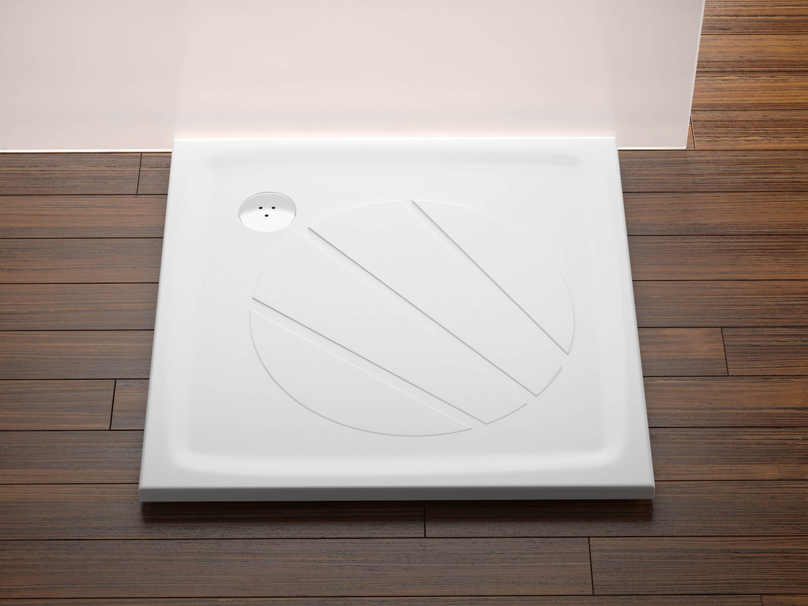 Ravak Perseus Pro brodzik kwadratowy 80x80 cm biały XA034401010