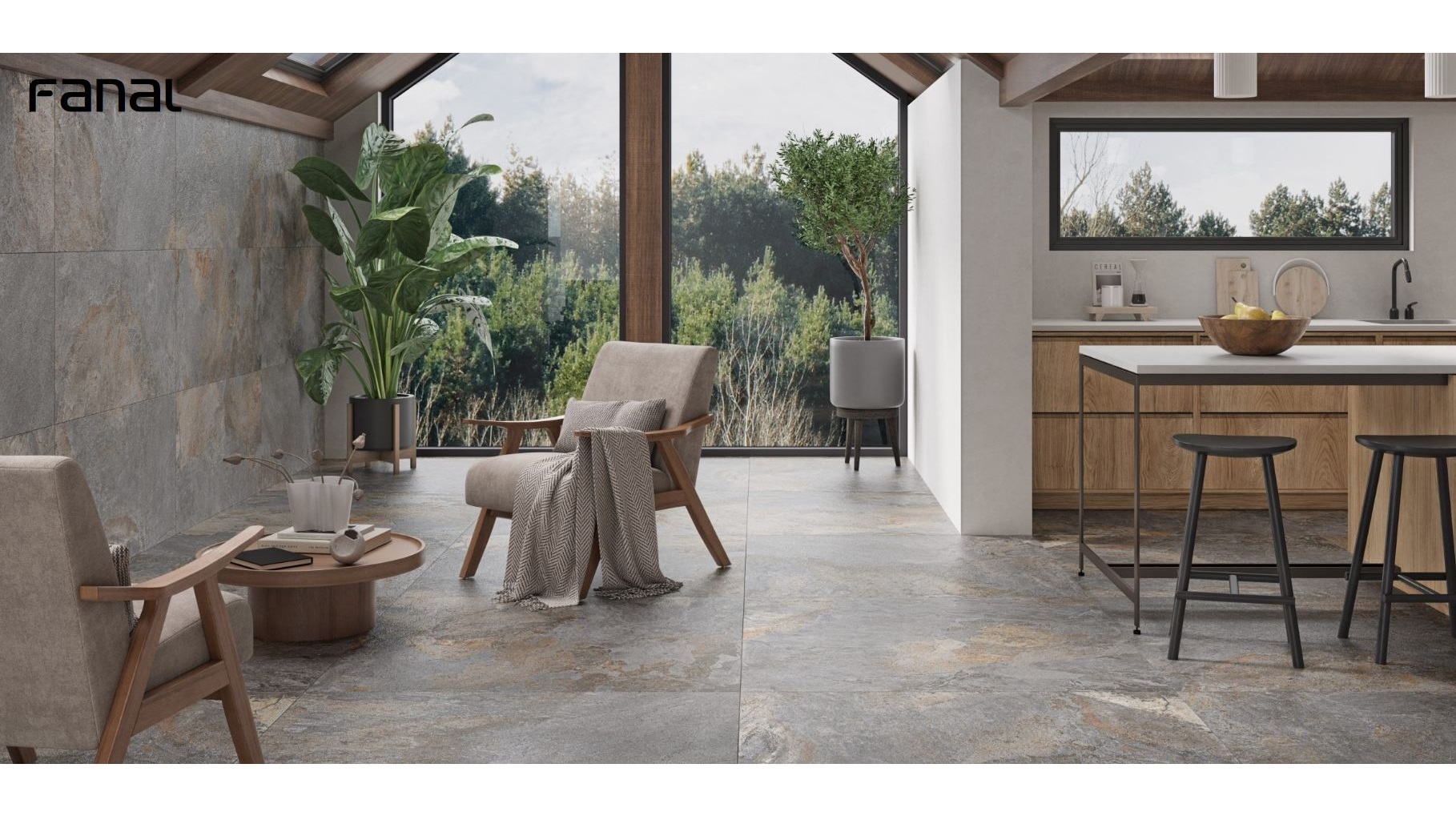 Fanal Nebula Silver 3D Soft Lapado płytka ścienno-podłogowa 120x60 cm beżowa-szara-mix kolorów