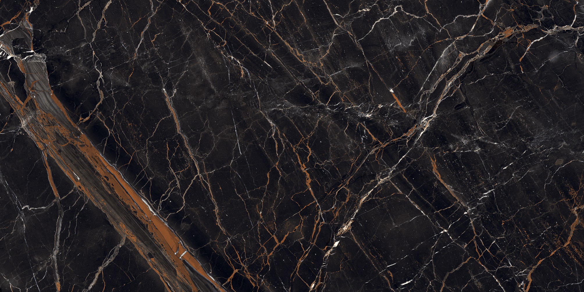 Magnifica Dakar płytka ścienno-podłogowa 120x60 cm czarna mat