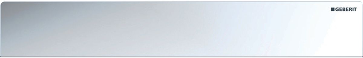 Geberit zestaw wykończeniowy do natrysków z odpływem ściennym stal nierdzewna polerowana 154.342.00.1