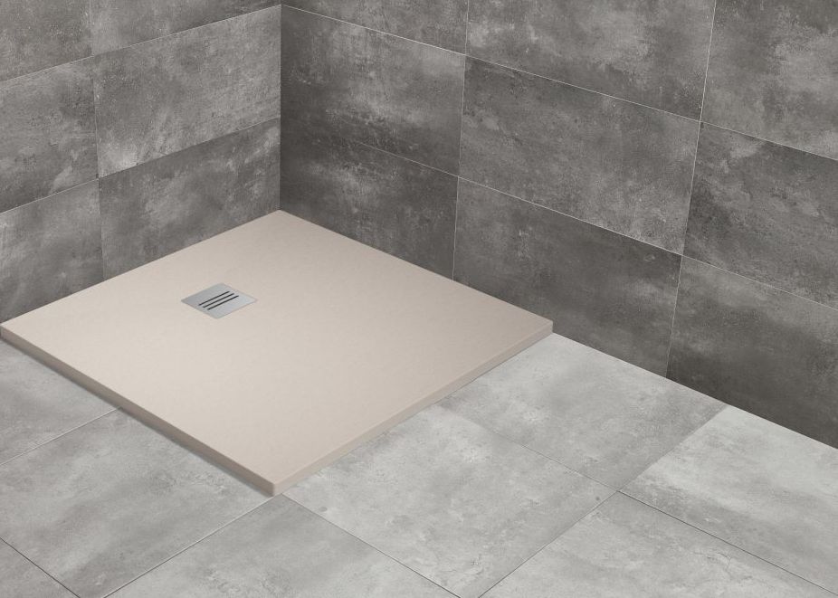 Radaway Kyntos C brodzik kwadratowy 80x80 cm kaszmirowy HKC8080-84