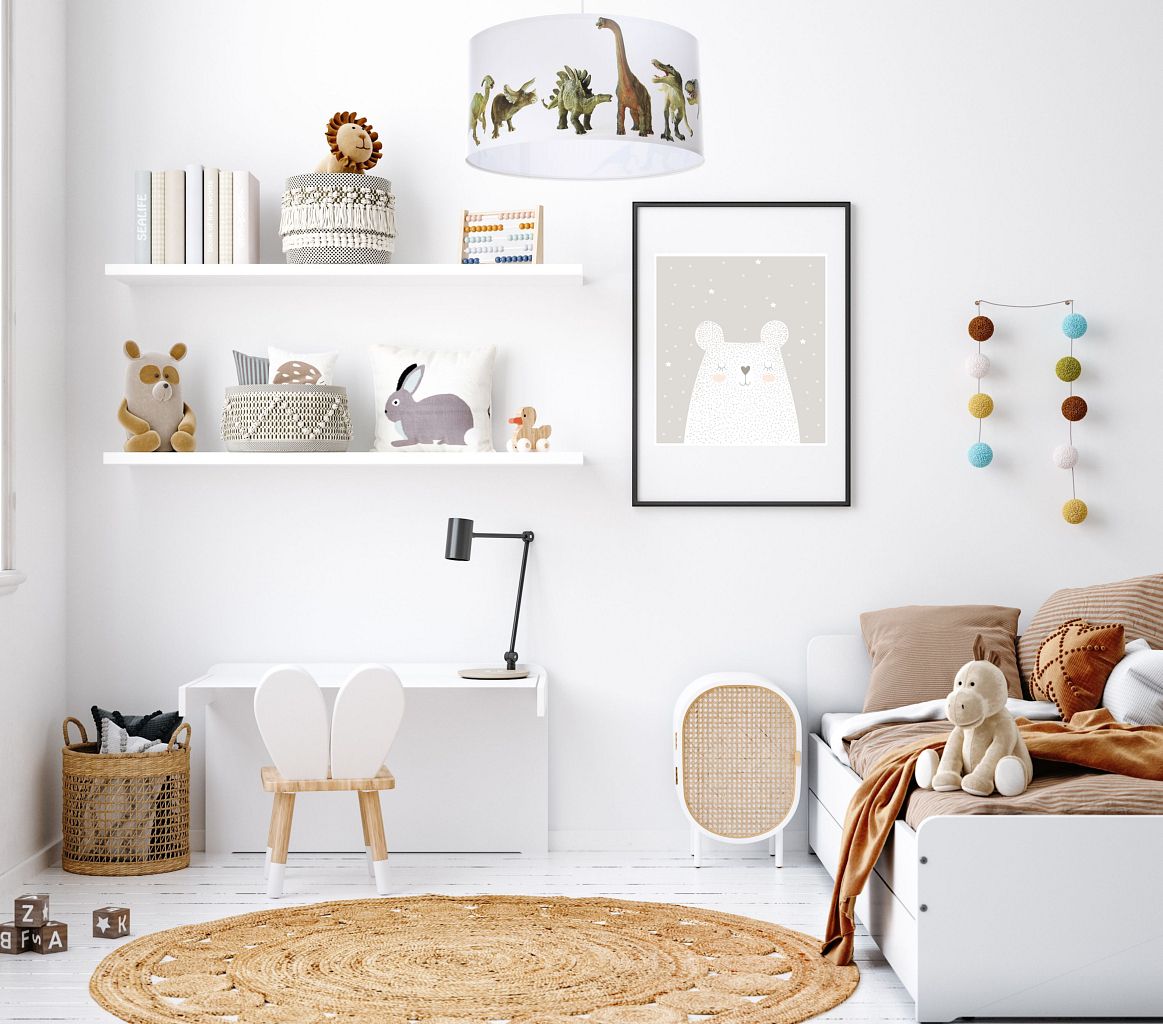 BPS Koncept Foto lampa wisząca 1x60 W wzór F-179-40