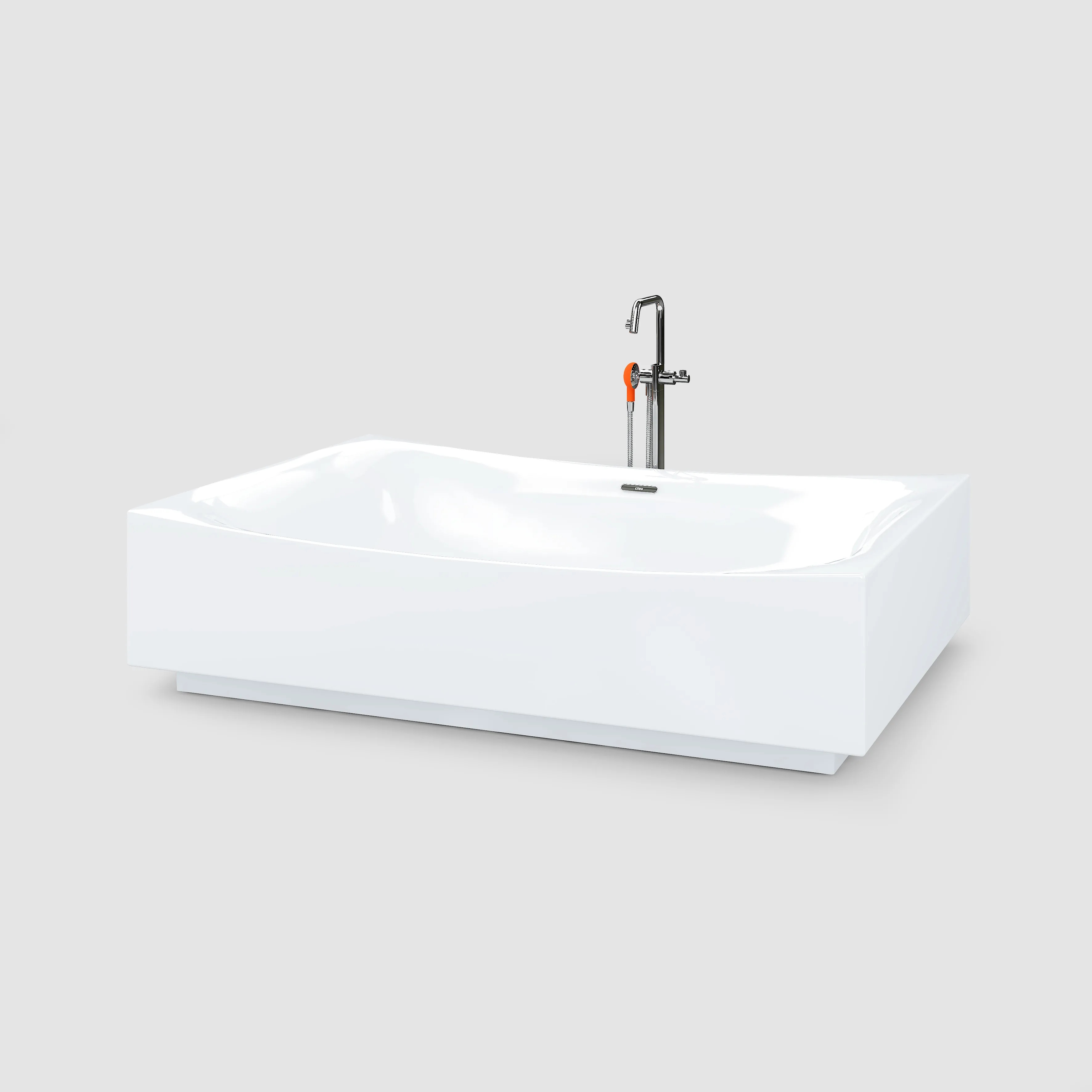 Clou Hammock wanna wolnostojąca 200x140 cm prostokątna biała CL/05.60020