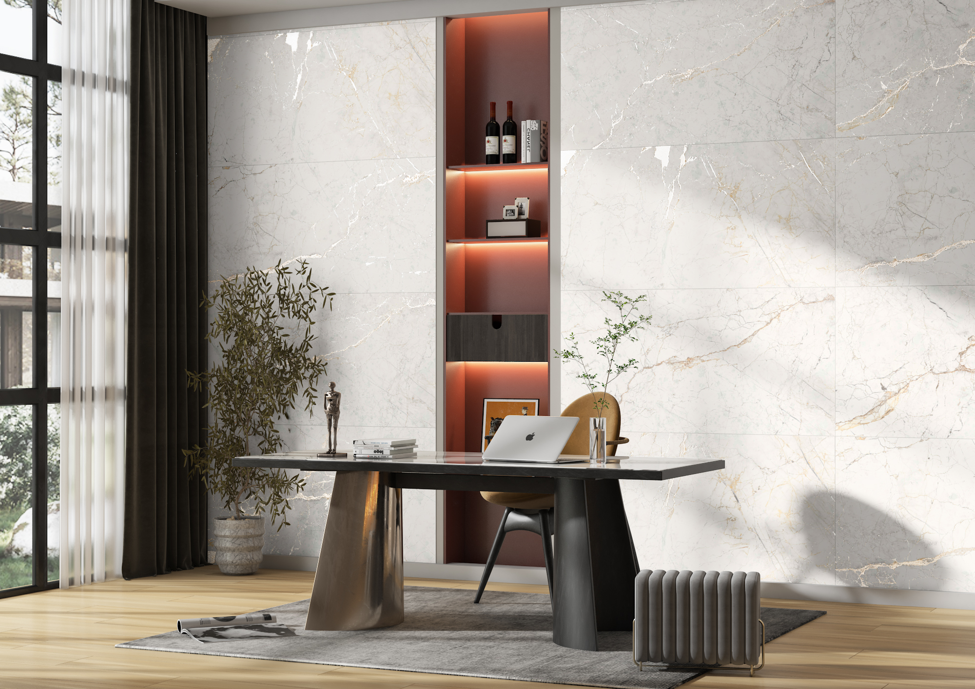 Ego Ceramics Morphite płytka ścienno-podłogowa 120x60 cm biała-mix kolorów