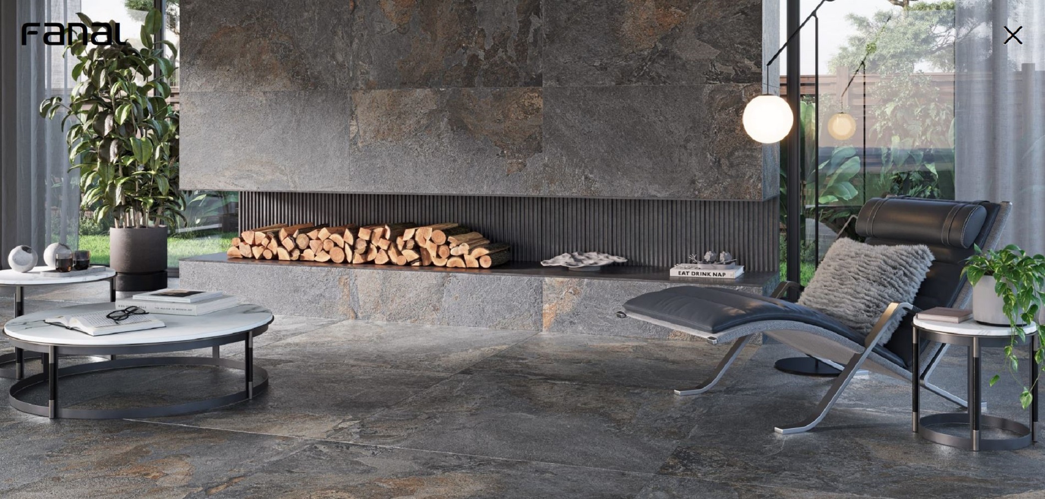 Fanal Nebula Cobalt 3D Soft Lapado płytka ścienno-podłogowa 120x60 cm beżowa-szara-mix kolorów