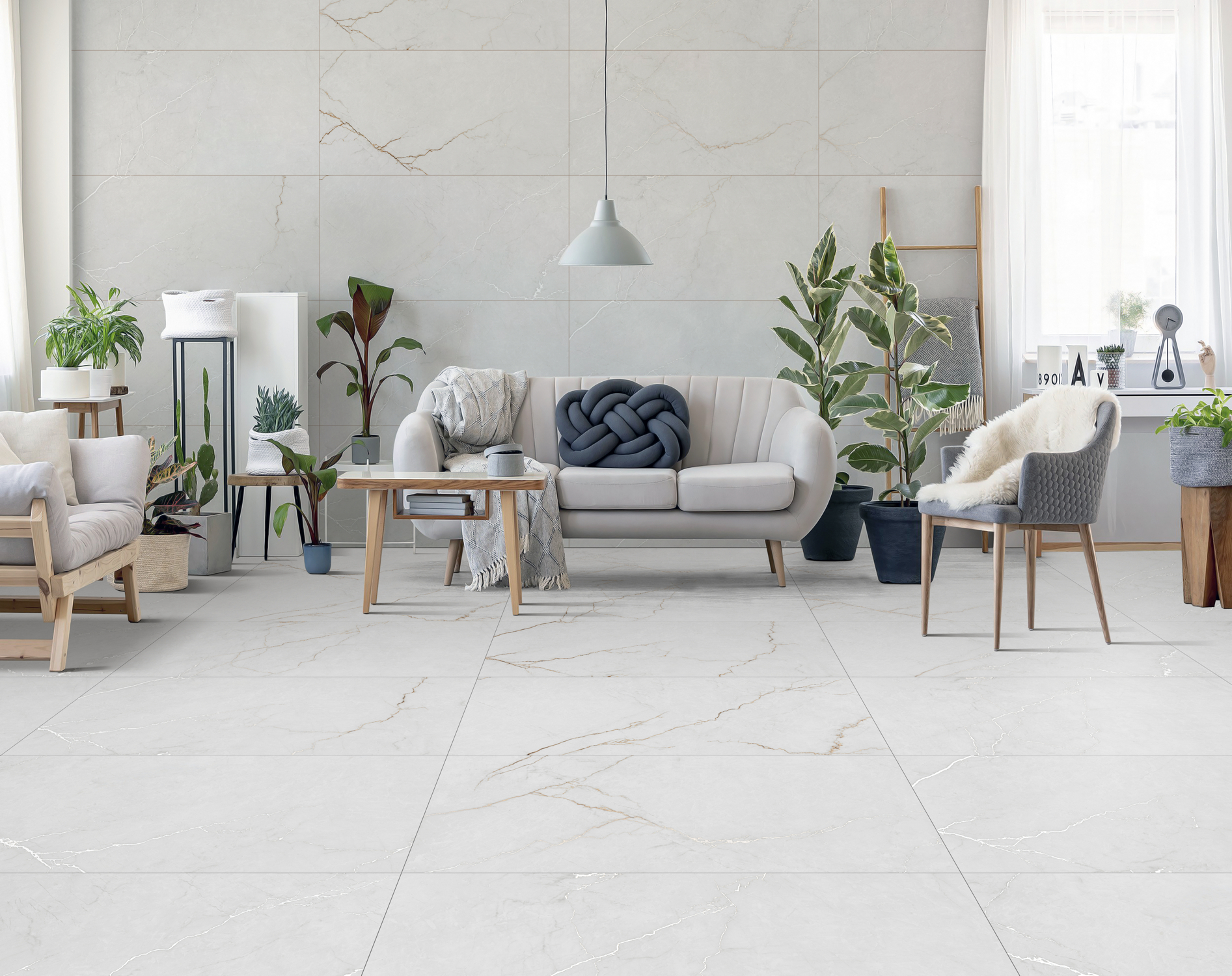 Egen Dahlia płytka ścienno-podłogowa 120x60 cm szara