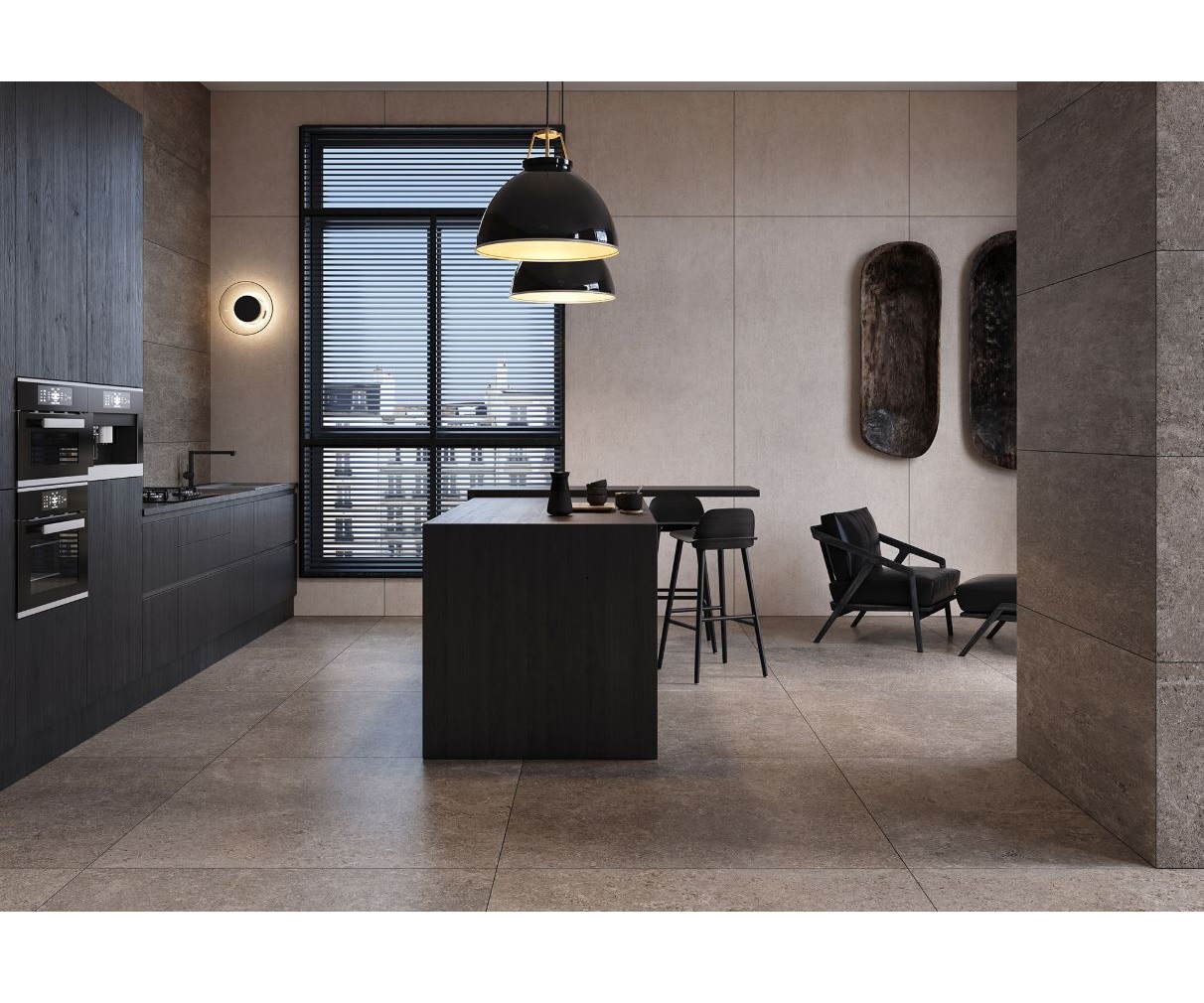 Durstone Tibet płytka ścienno-podłogowa 120x60 cm beżowa-szara-mix kolorów-zielona