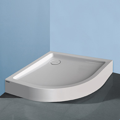 Sanplast Free Line brodzik 80x80 cm półokrągły zabudowany BPza/FREE biały 615-040-1720-01-000