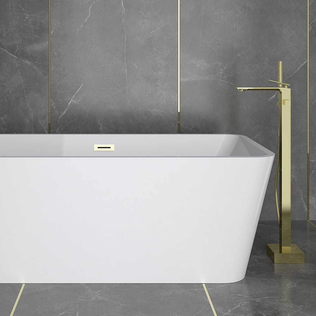 Besco Evita wanna wolnostojąca 160x80 cm prostokątna biała #WAS-160-E