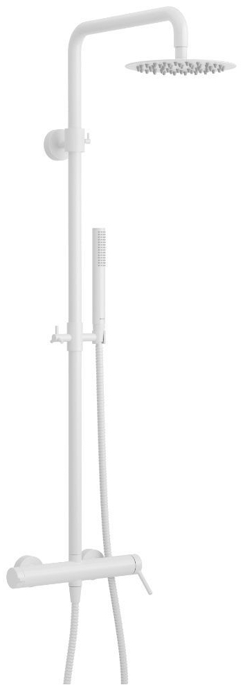 Excellent Pi zestaw prysznicowy ścienny z deszczownicą biały mat AREX.1281WH - Wysyłka w 24h