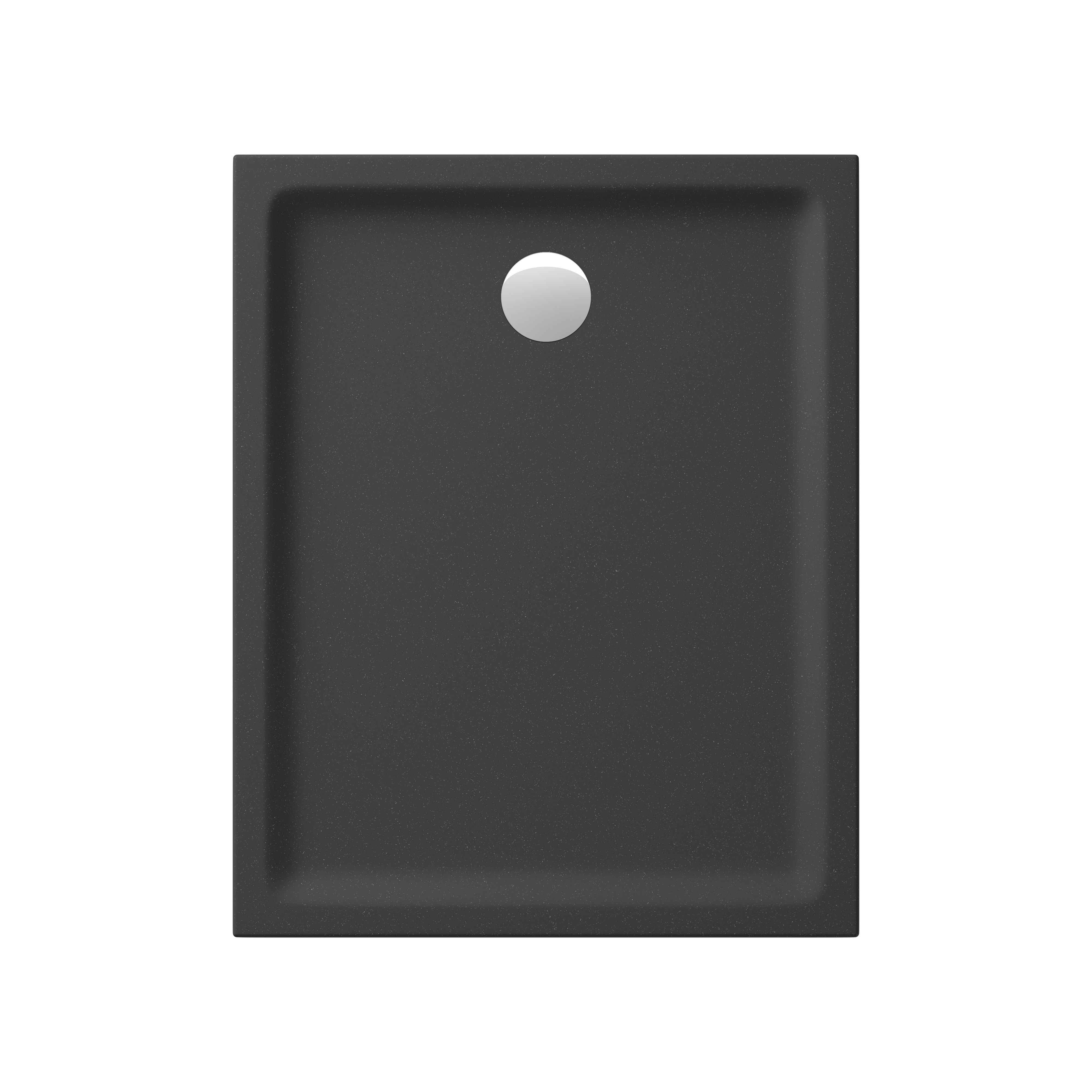 Cersanit Tako brodzik 100x80 cm prostokątny czarny mat S204-041