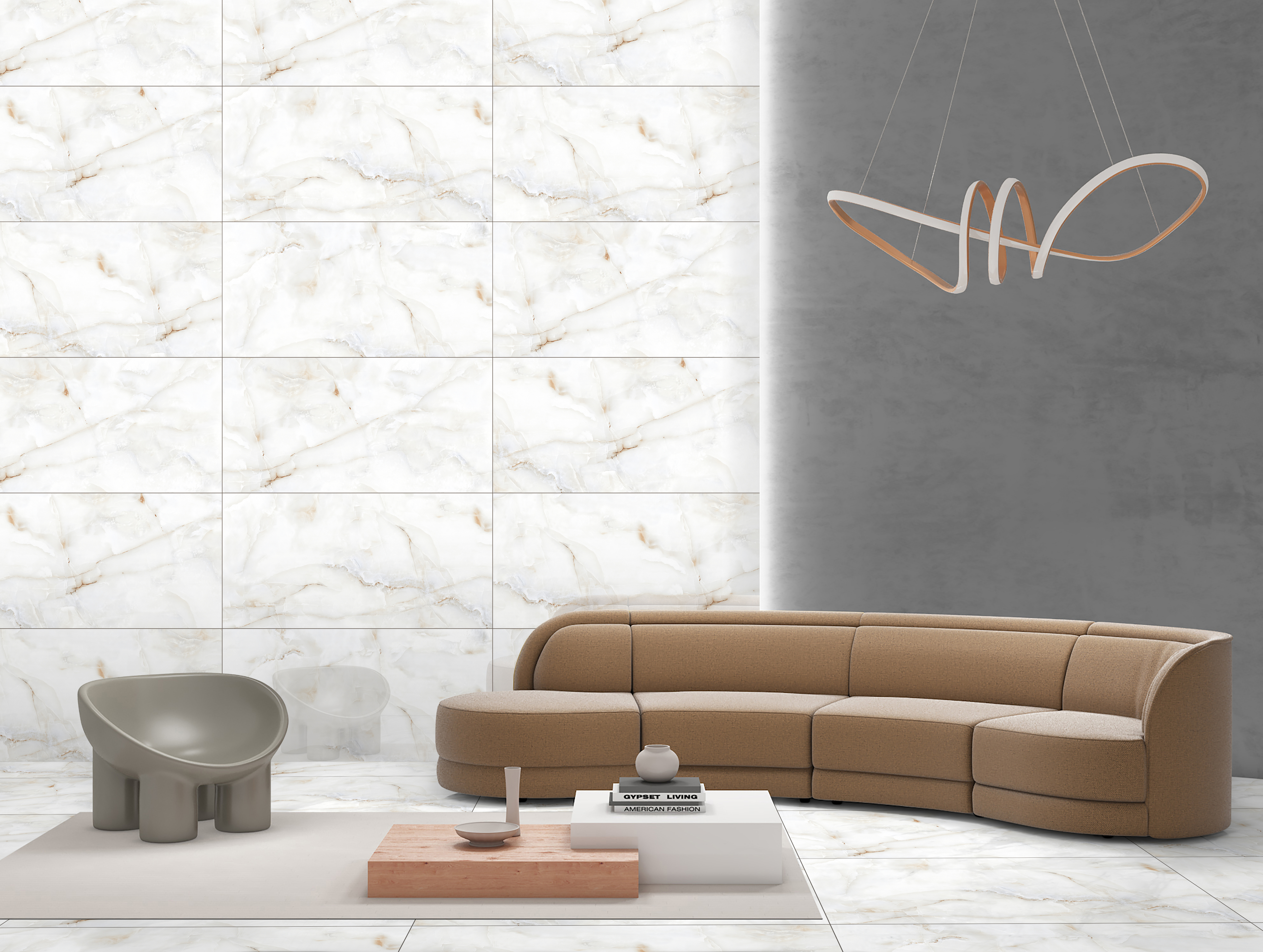 Ego Ceramics Logan płytka ścienno-podłogowa 120x60 cm biała