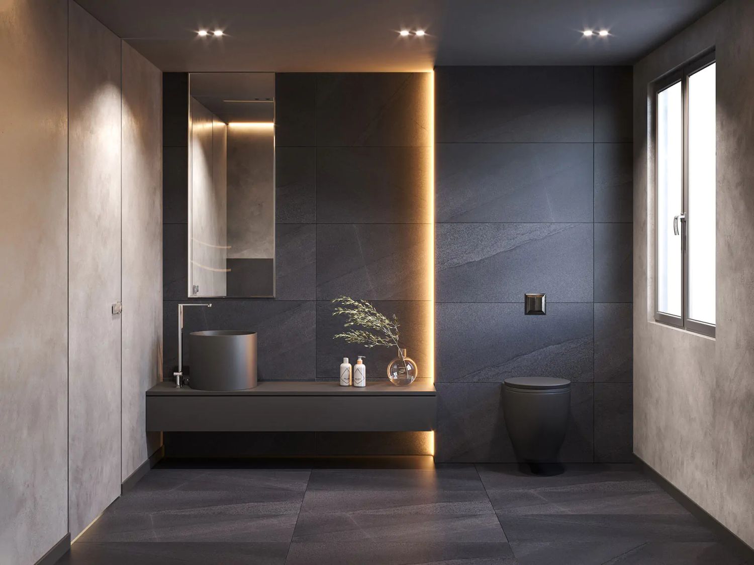 Ceramstic Di Carta płytka ścienno-podłogowa 120x60 cm czarna