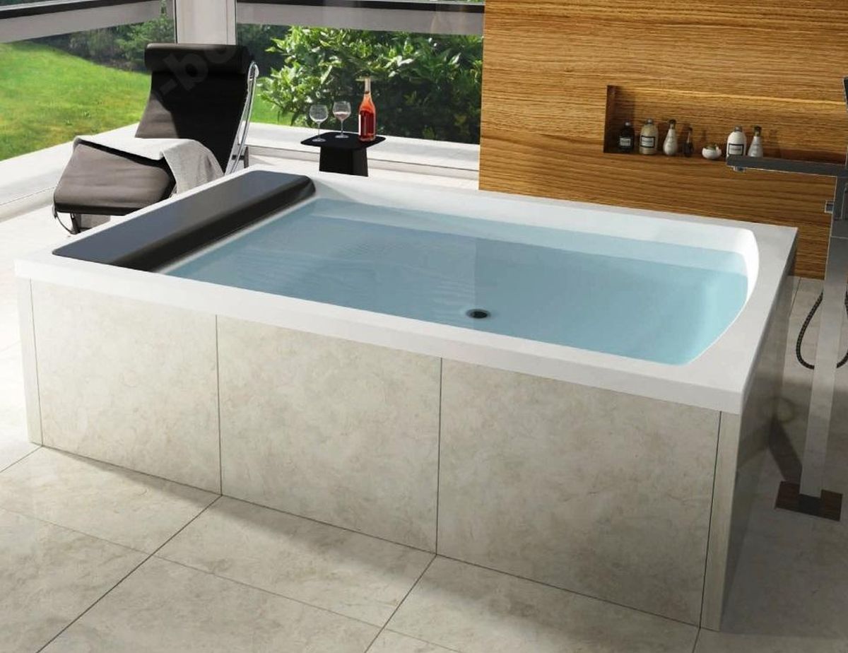 Riho Savona wanna prostokątna 190x130 cm biały błyszczący B065001005