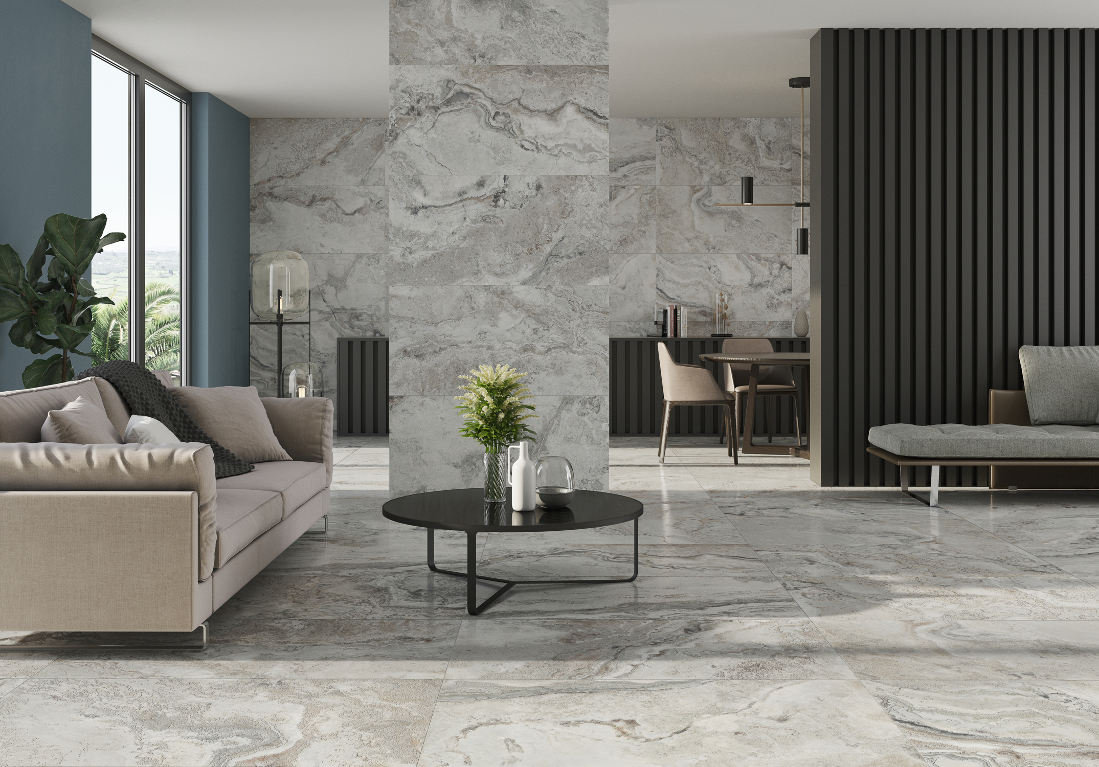 Egen Havana płytka ścienno-podłogowa 120x60 cm szara