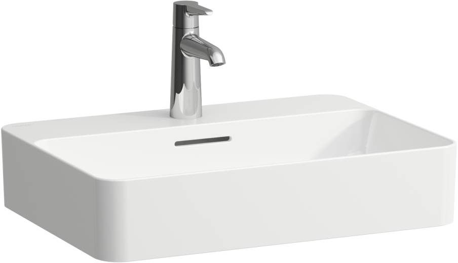 Laufen Val umywalka 55x40 cm prostokątna nablatowa biała H812284A001041