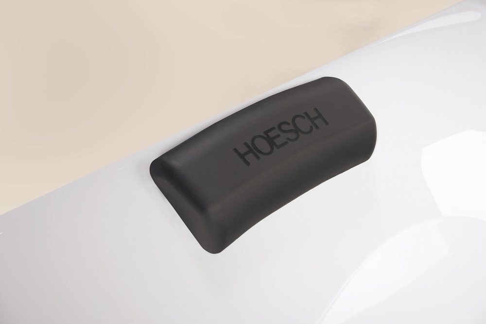 Hoesch zagłówek żelowy do wanny czarny 69694 - Wysyłka w 24h