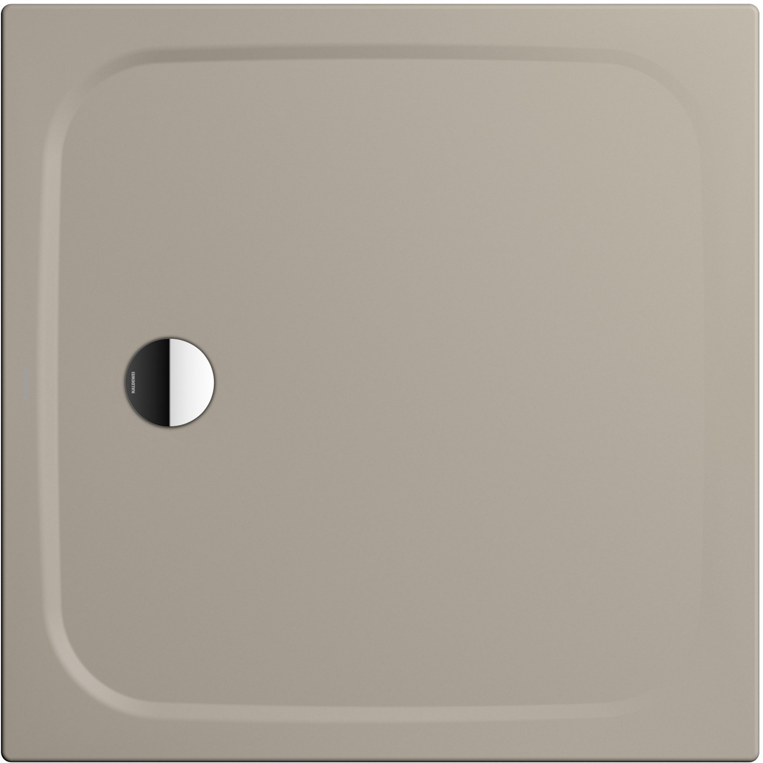 Kaldewei Cayonoplan brodzik 90x90 cm kwadratowy model 2254-5 z obniżonym nośnikiem styropianowym warm grey 30 361447980669