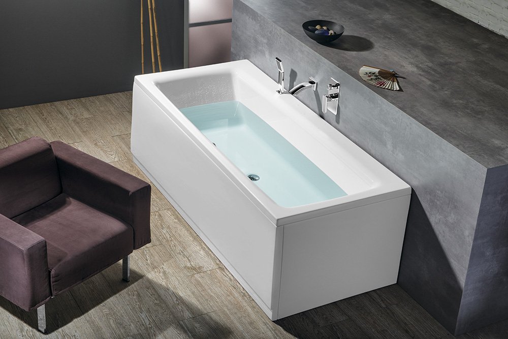 Polysan Kvadra wanna prostokątna 170x80 cm biała 18611