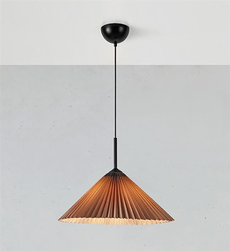 Markslöjd Plisado lampa wisząca 1x40 W szary/popielaty 108709