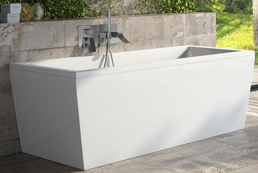 Besco Vena wanna wolnostojąca 170x75 cm prostokątna biała #WKVE-170-WS