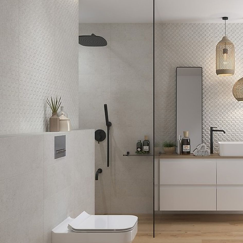 Cersanit Kavir grys matt płytka ścienna 20x60 cm grys mat