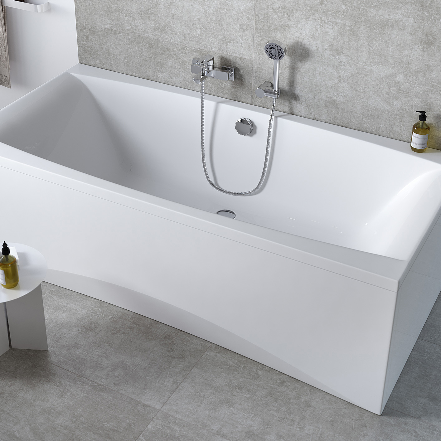 Cersanit Virgo wanna prostokątna 190x90 cm biała S301-221