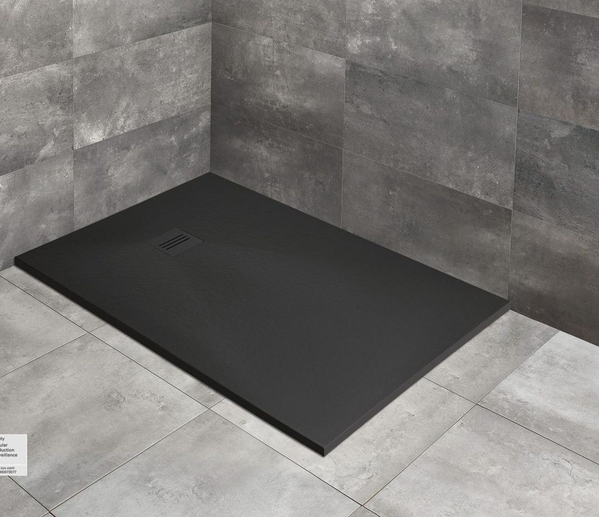 Radaway Kyntos F brodzik 180x90 cm prostokątny czarny HKF18090-54 - Wysyłka w 24h