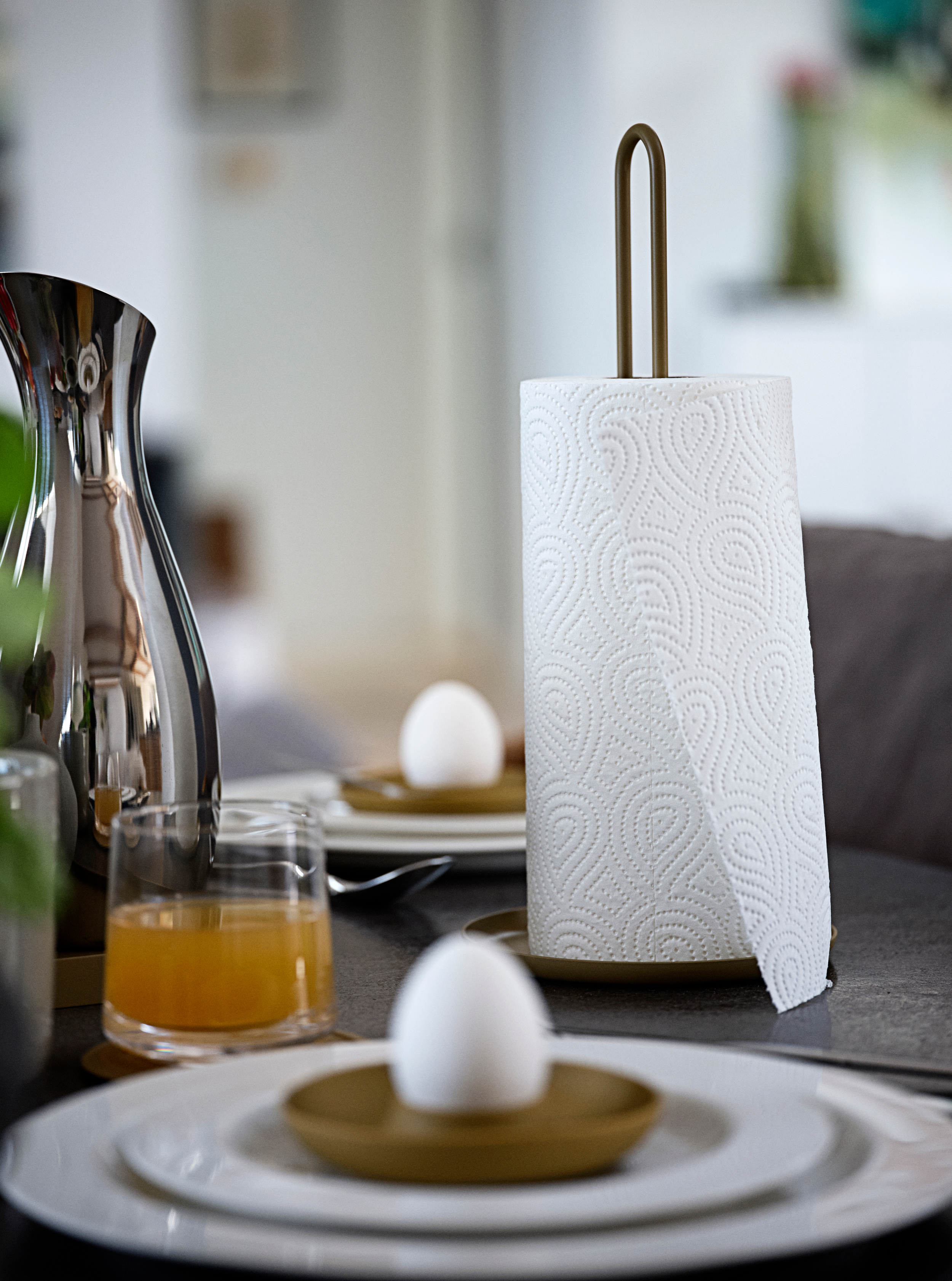 Zone Denmark Singles stojak na ręcznik papierowy 14,5x14,5x32 cm szary 330466 - Wysyłka w 24h