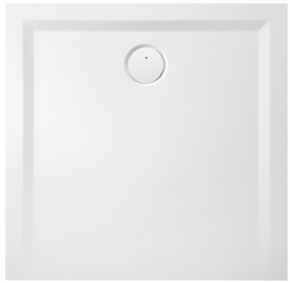 Sanplast Space Mineral brodzik 80x80 cm kwadratowy B-M/Space S biały 645-410-0020-01-000