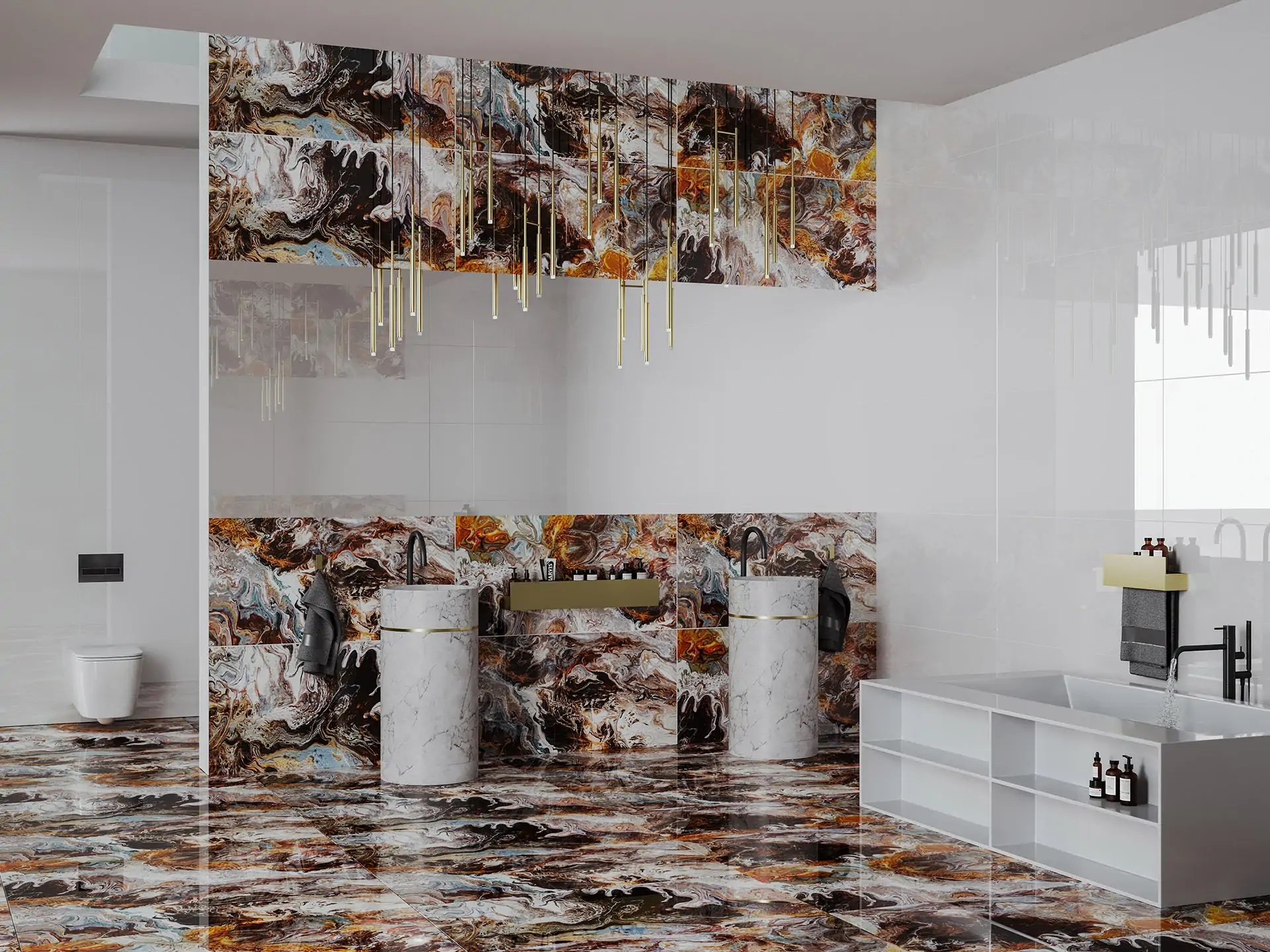 Ceramstic Granderoca Pintore Poler płytka ścienno-podłogowa 120x60