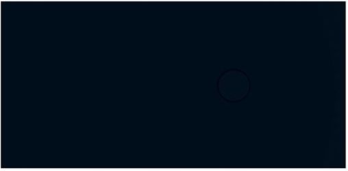 Sanplast Structure Mineral brodzik 160x100 cm prostokątny B-M/STRUCTURE czarny mat 645-360-0690-59-010