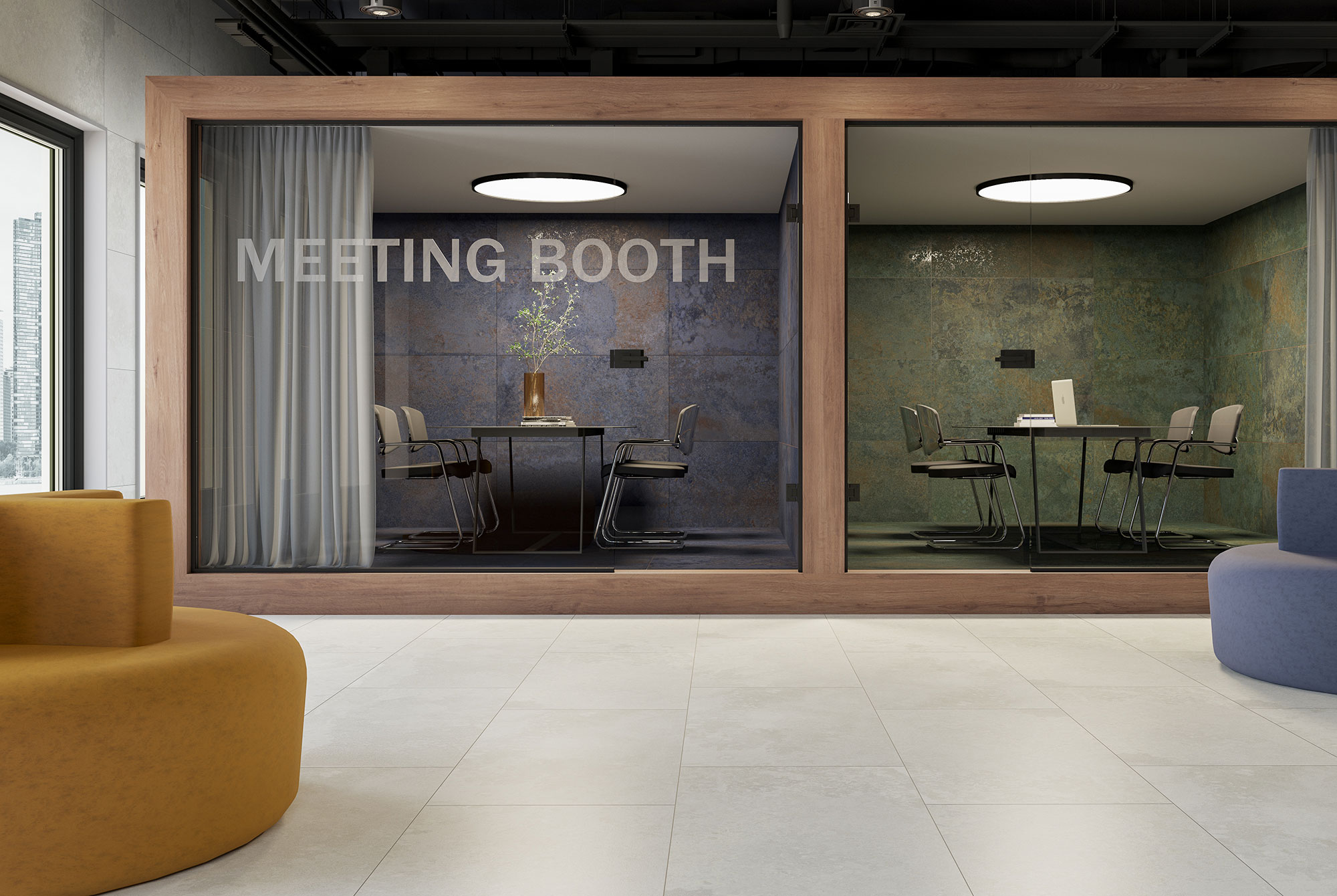 Durstone Mine płytka ścienno-podłogowa 120x60 cm biała-szara-mix kolorów