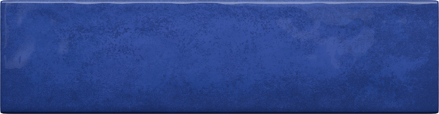 Tubądzin Masovia Cobalto płytka ścienna 29,8x7,8 cm niebieska