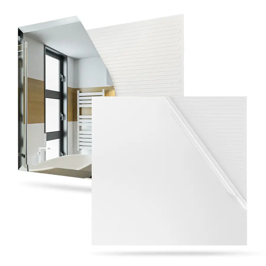 Termofol TF-AF mata grzewcza pod lustro 40x40 cm kwadratowe z matą grzewczą biały TF-AF-1