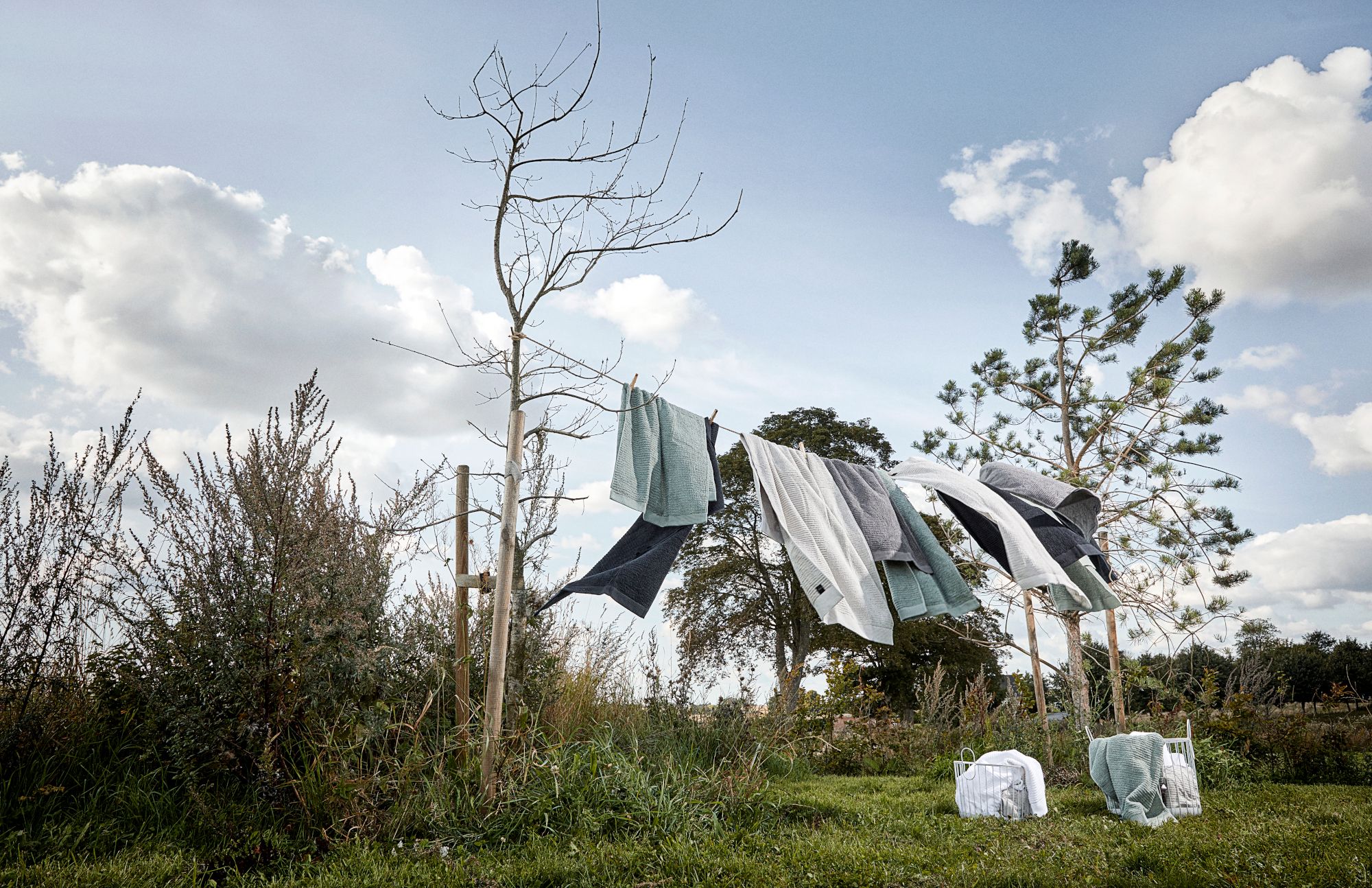 Zone Denmark Classic ręcznik 70x50 cm bawełniany szary 330309