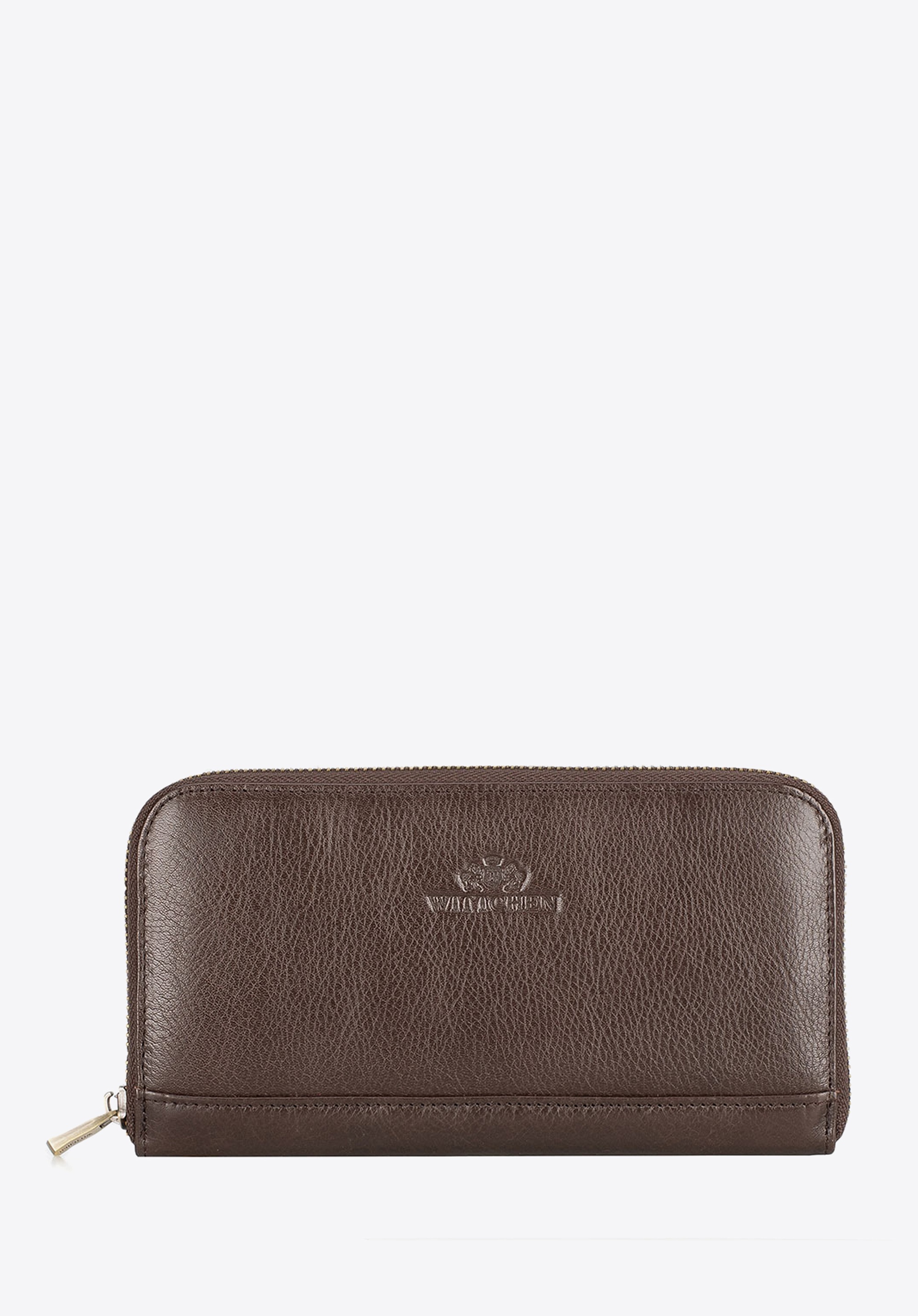 Damski portfel ze skóry retro